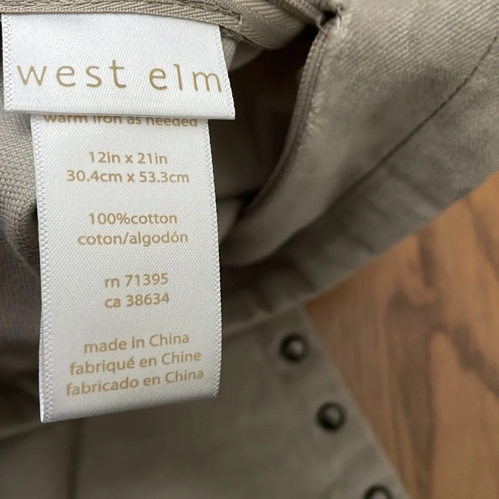 West Elm Pillowcase